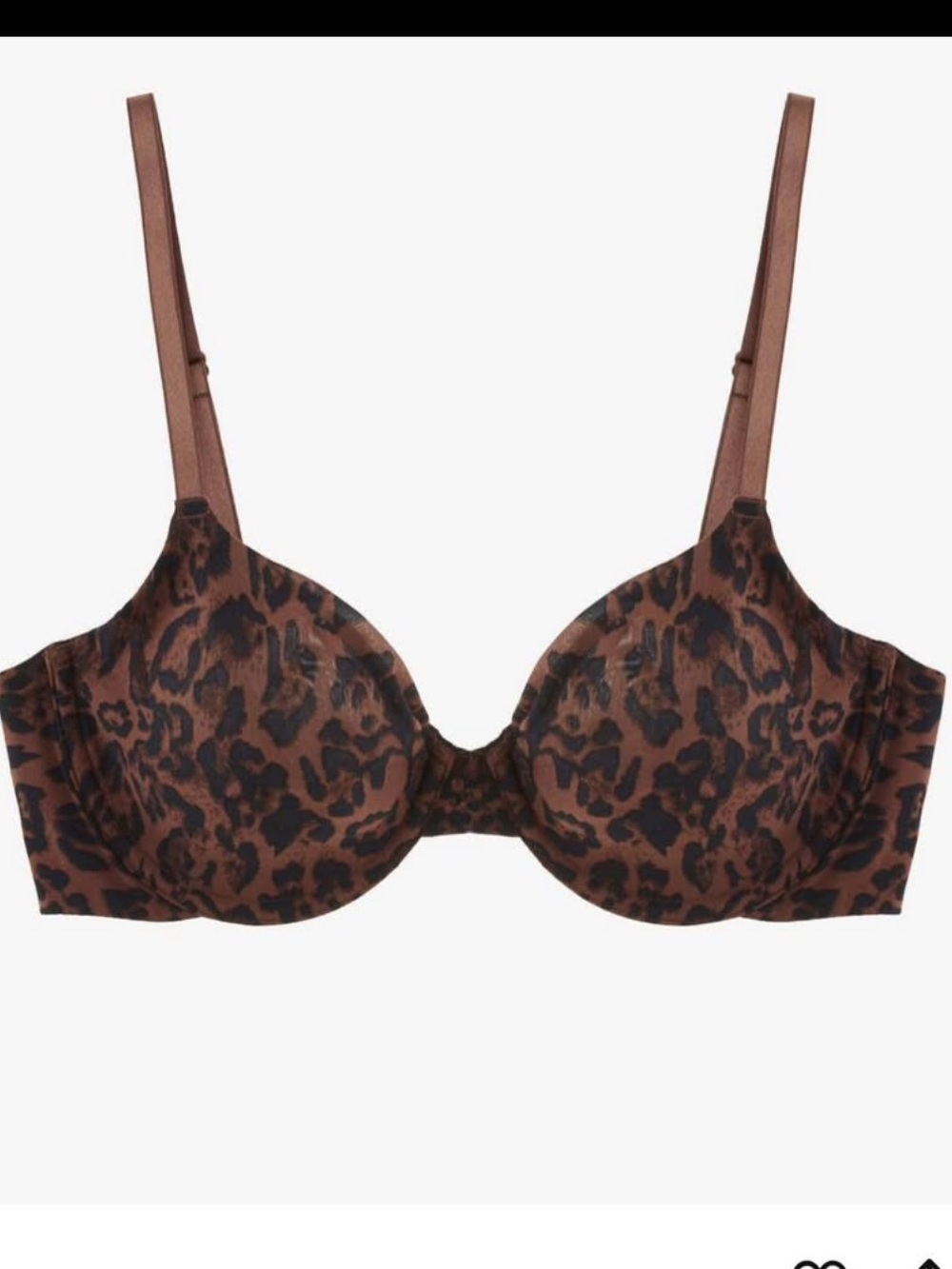 Cocoa Luxe Leopard Underwire Bra